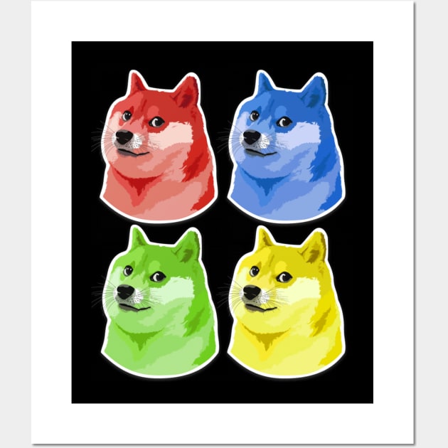 Doge Color Wall Art by The Libertarian Frontier 